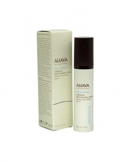 AHAVA Essential Moisturizing Lotion with SPF 15