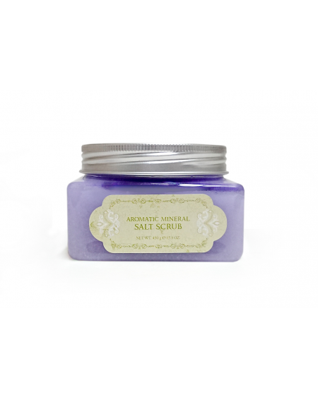 INTENSIVE SPA NOSTALGIA Aromatic Mineral Salt Scrub - Romance/Purple