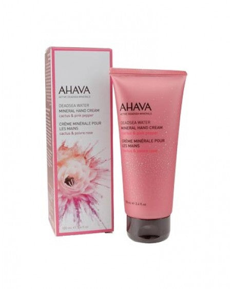 AHAVA Mineral Hand Cream – Cactus & Pink Pepper