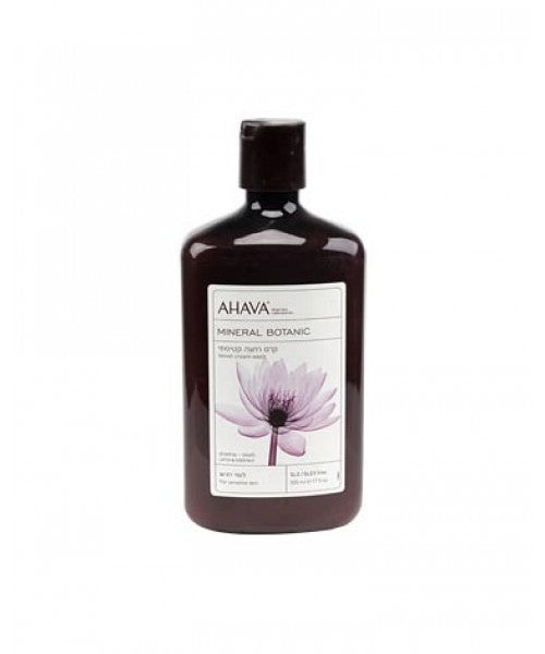 AHAVA Mineral Botanic Velvet Cream Wash - Lotus & Chestnut