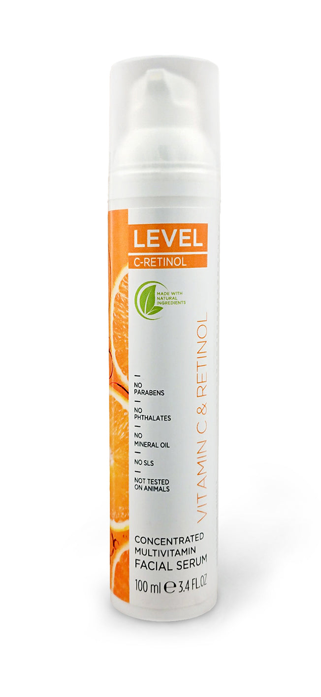 LEVEL C-RETINOL Concentrated Multivitamin Facial Serum 100ml