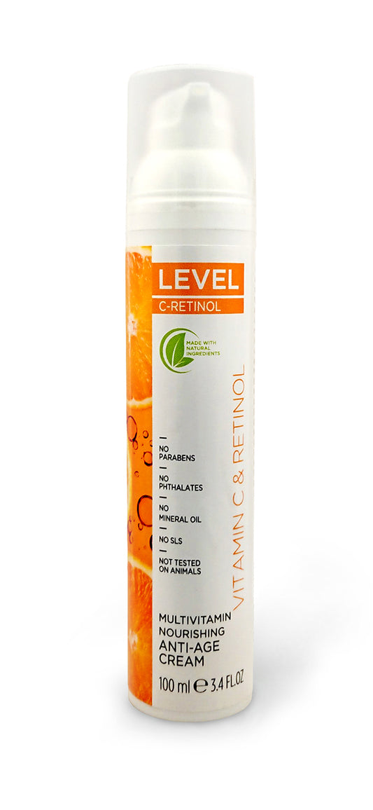 LEVEL C-RETINOL Multivitamin Nourishing Anti-Age Cream 100ml