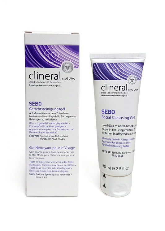 Clineral by AHAVA- SEBO Facial Cleansing Gel