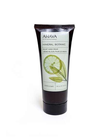 AHAVA Mineral Velvet Hand Cream – Lemon & Sage